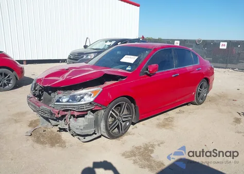 2017 Honda Accord Sport Se from USA, damaged, VIN 1HGCR2F18HA043698